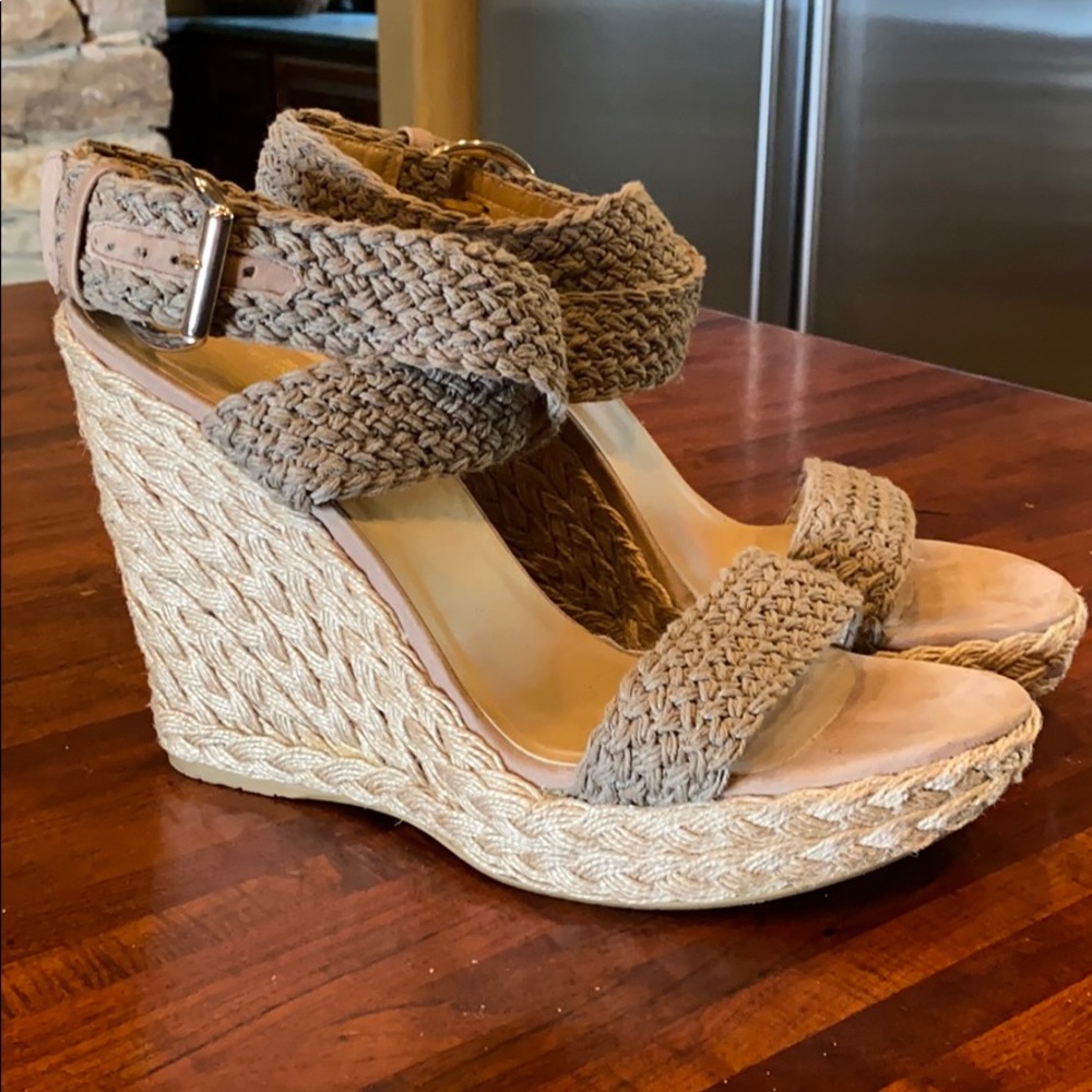 Stuart weitzman beige Alex espadrille